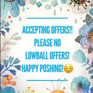 💕ACCEPTING OFFERS💕